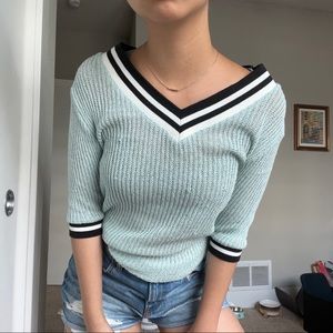 One Way (Japanese Brand) knitted shirt
Size: F
$5